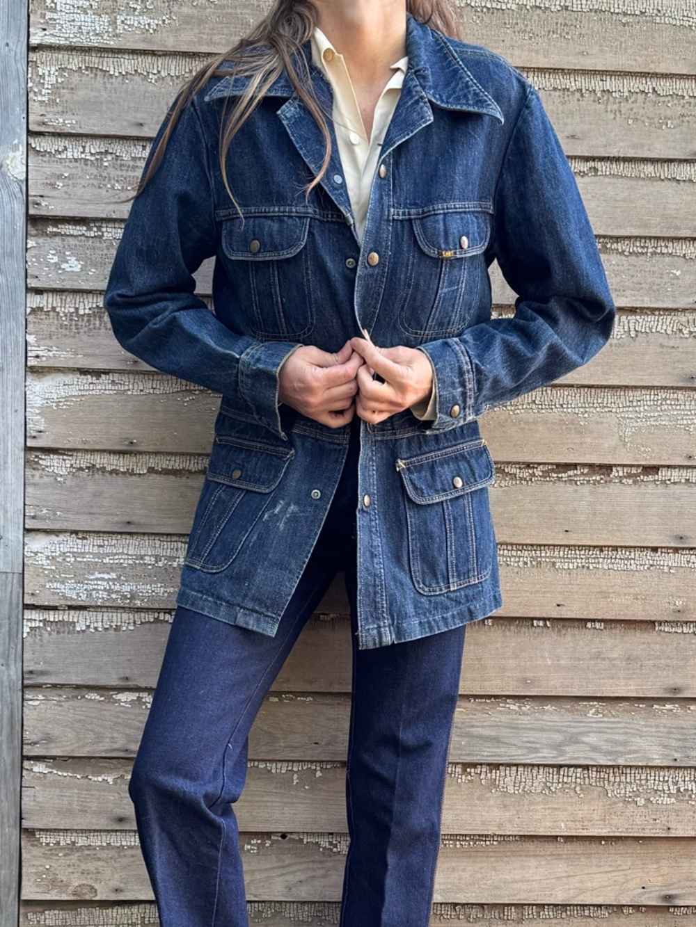 VTG Denim Field Jacket